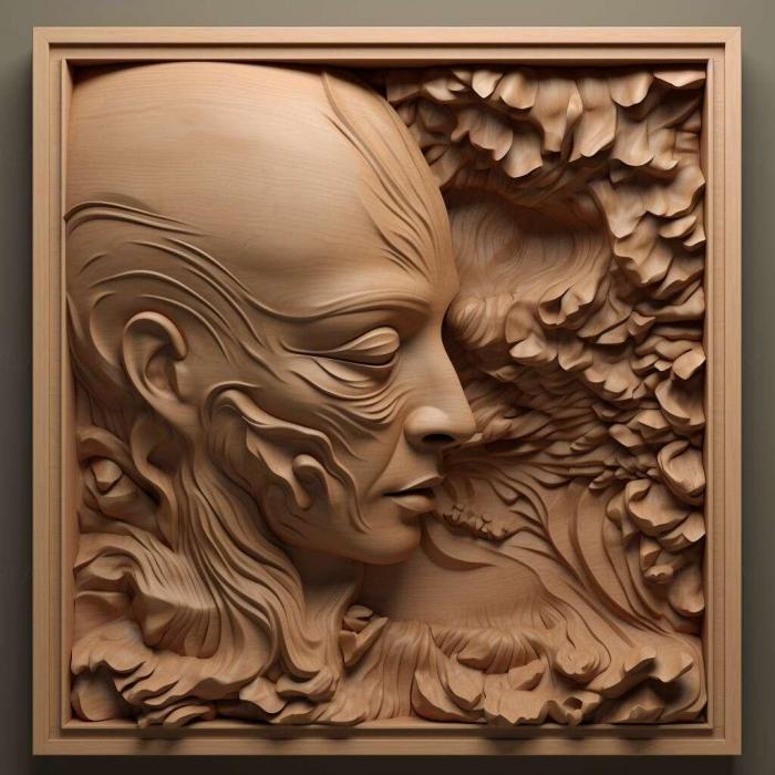 نموذج ثلاثي الأبعاد لآلة CNC 3D Art 